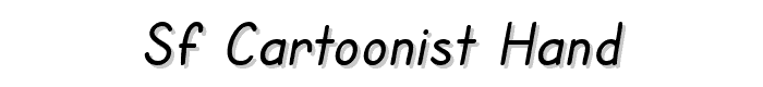 SF Cartoonist Hand font